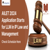 NLU Delhi Begins AILET 2024 Joint Masters/LLM in Intellectual Property Law and Management Application at nationallawuniversitydelhi.in; Check Schedule Here